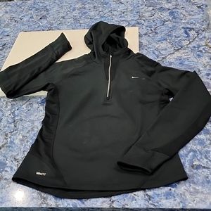 Nike FitDry outdoor workout hoodie sweatshirt.